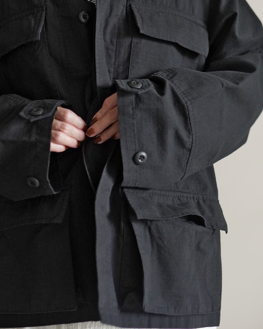 frill collar military jacket CC-5003