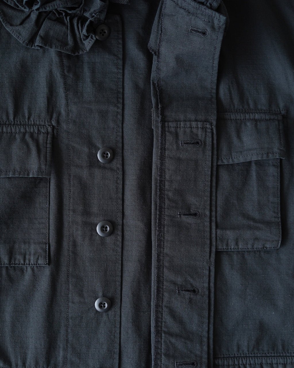 frill collar military jacket CC-5003