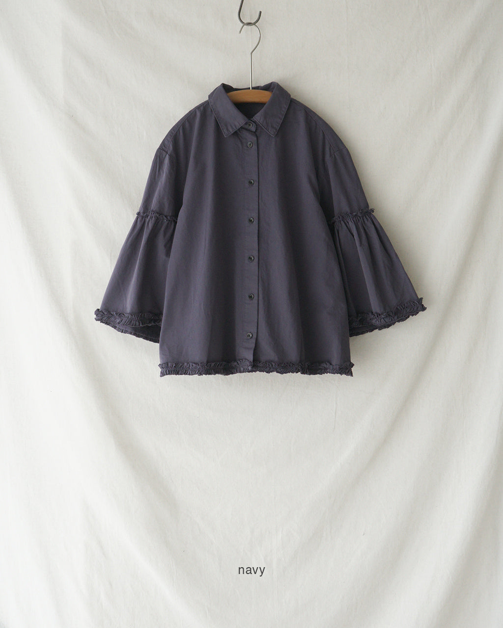 garment dye frill shirts CC-4522