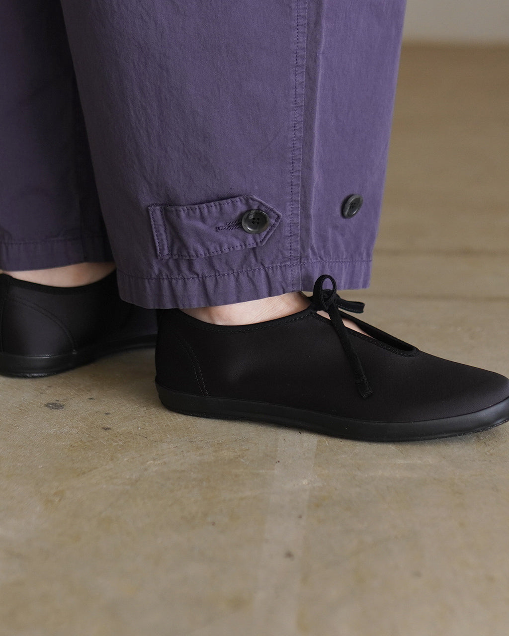 garment dye over tuck pants CC-4529