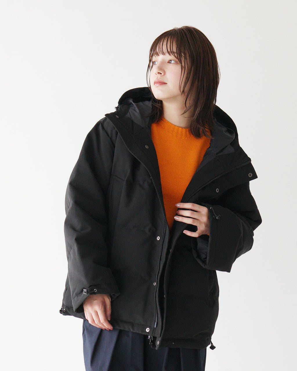 DANTON ダントン ダウン フーデッド ジャケット DOWN HOODED JACKET アウター DT-A0008TET【送料無料】[