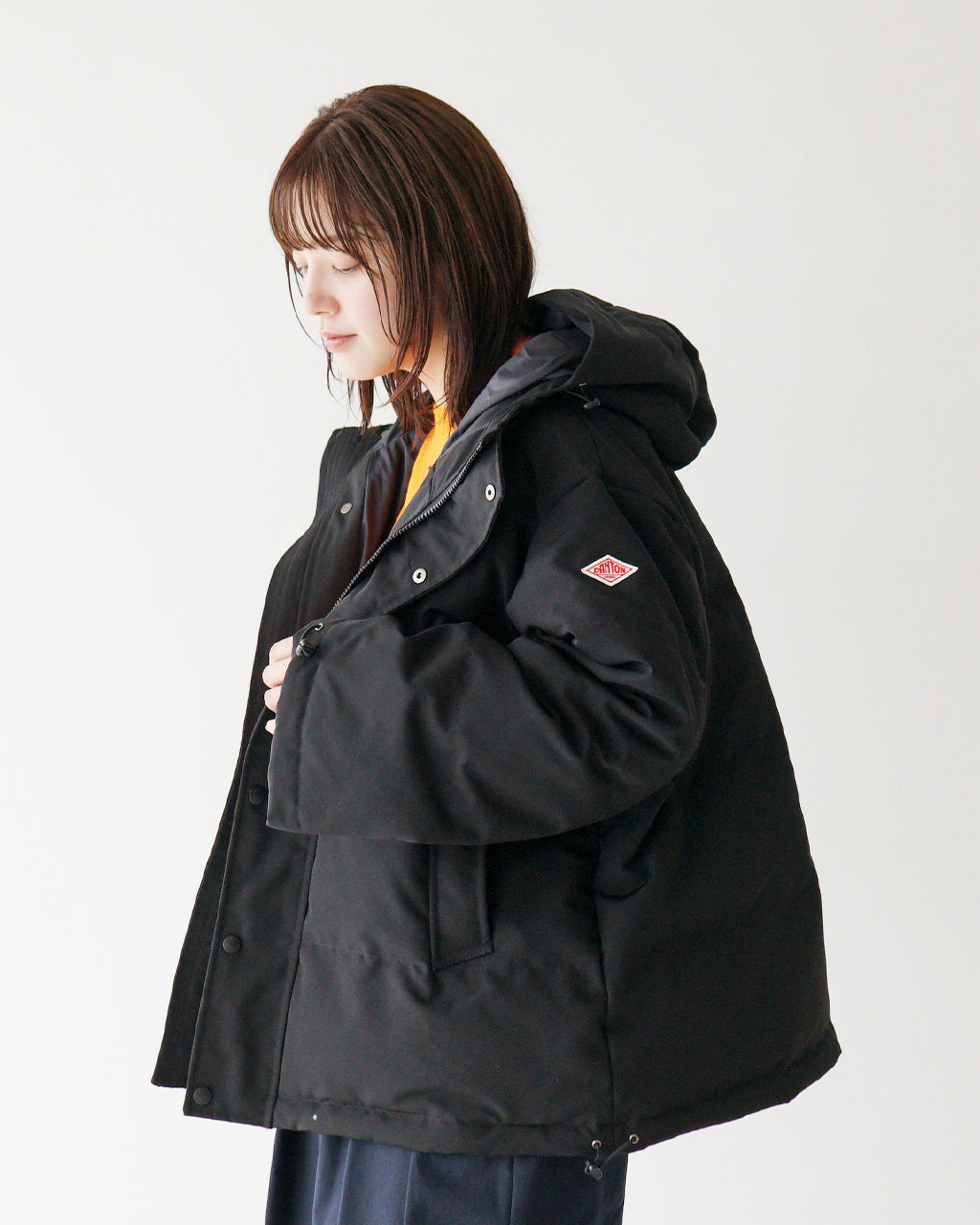 DANTON ダントン ダウン フーデッド ジャケット DOWN HOODED JACKET アウター DT-A0008TET【送料無料】[★]