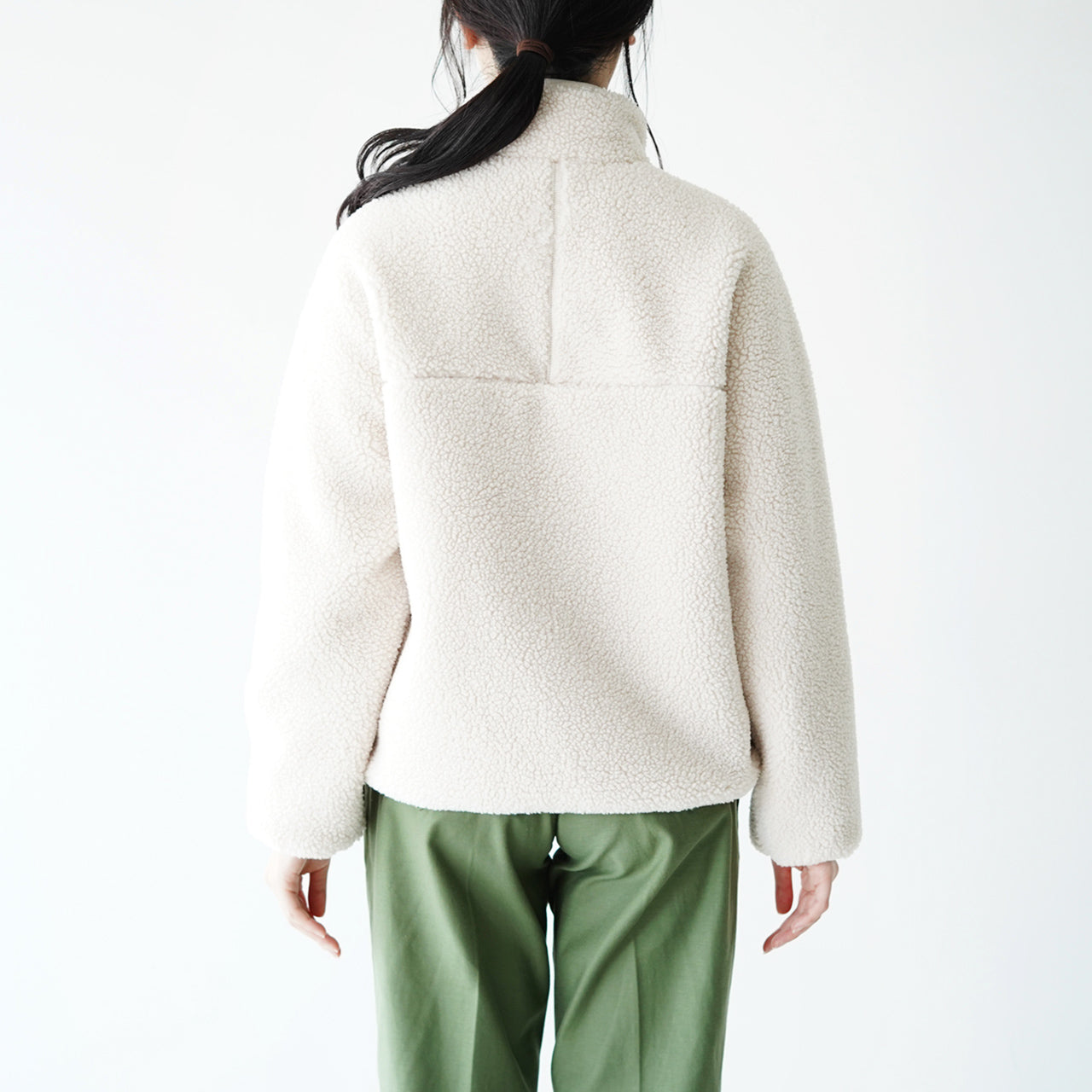 DANTON ダントン スタンドカラー ボア ジャケット STAND COLLAR