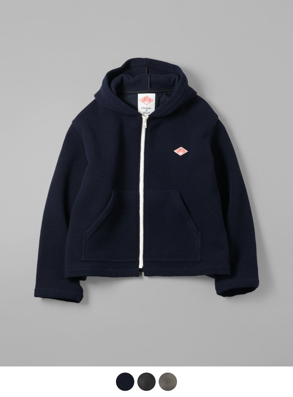 【SALE！30%OFF】DANTON ダントン フーデッド ジャケット HOODED JACKET ジップアップ DT-A0537WLP【送料無料】 [★]