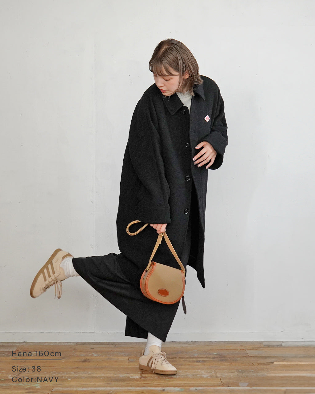 【SALE！30%OFF】DANTON ダントン ドルマン ロング コート DOLMAN LONG COAT DT-A0539WLP【送料無料】 [★]