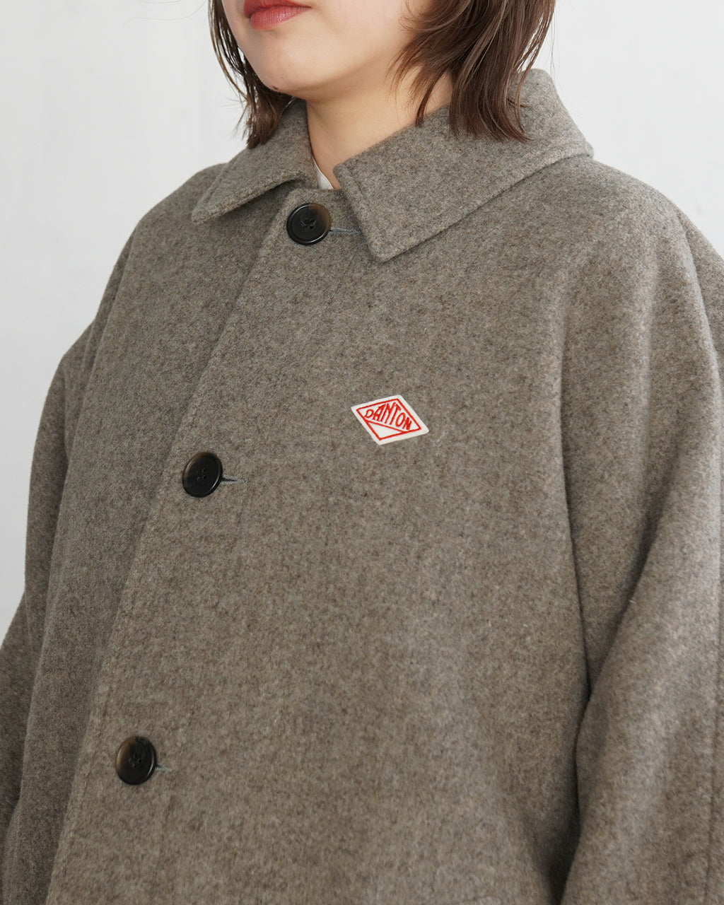 【SALE！30%OFF】DANTON ダントン ドルマン ロング コート DOLMAN LONG COAT DT-A0539WLP【送料無料】 [★]