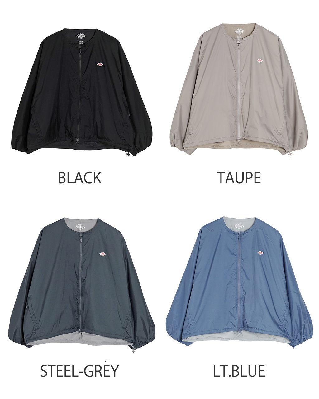 DANTON ダントン インサレーションジャケット ドルマンスリーブ ノーカラー アウター INSULATION DOLMAN COLLARLESS JACKET DT-A0638 SNT【クーポン対象外】【送料無料】