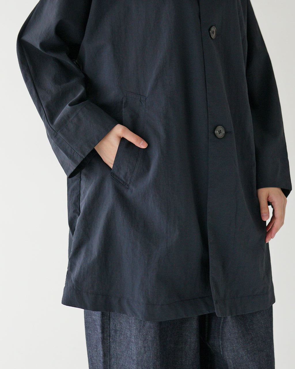 DANTON  ダントン ミドルコート ドルマンスリーブ DOLMAN SLEEVE COAT DT-A0653 TNY【クーポン対象外】【送料無料】