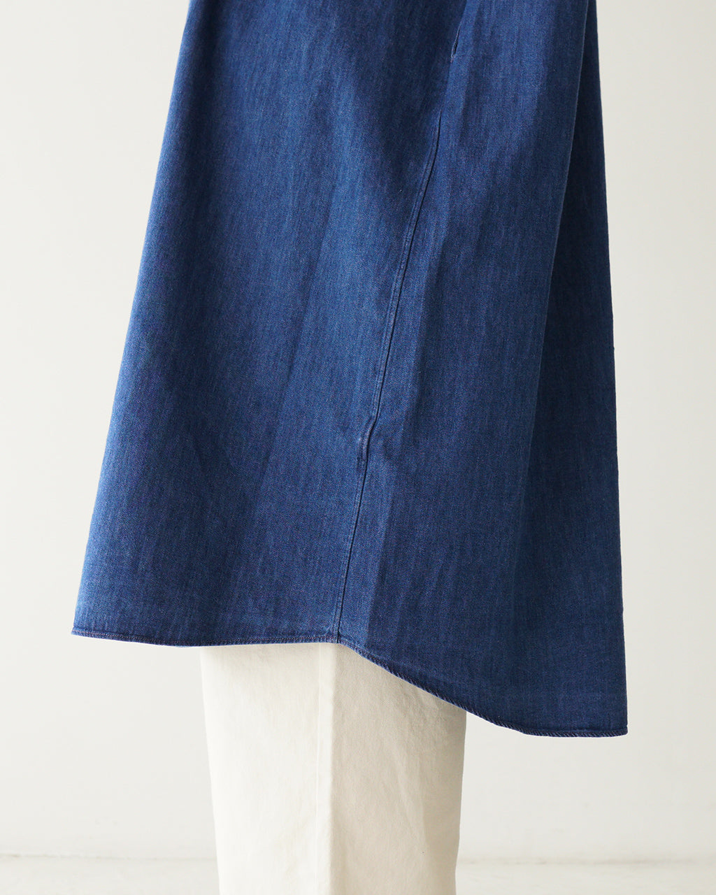 DANTON ダントン ボタンダウンシャツワンピース DENIM DUNGAREE B.D SHIRT DRESS デニム ダンガリーシャツ ドレス DT-B0294 DUG【クーポン対象外】【送料無料】