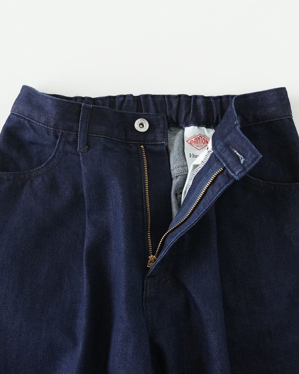 DANTON ダントン イージータックパンツ EASY TUCK PANTS デニムパンツ ...