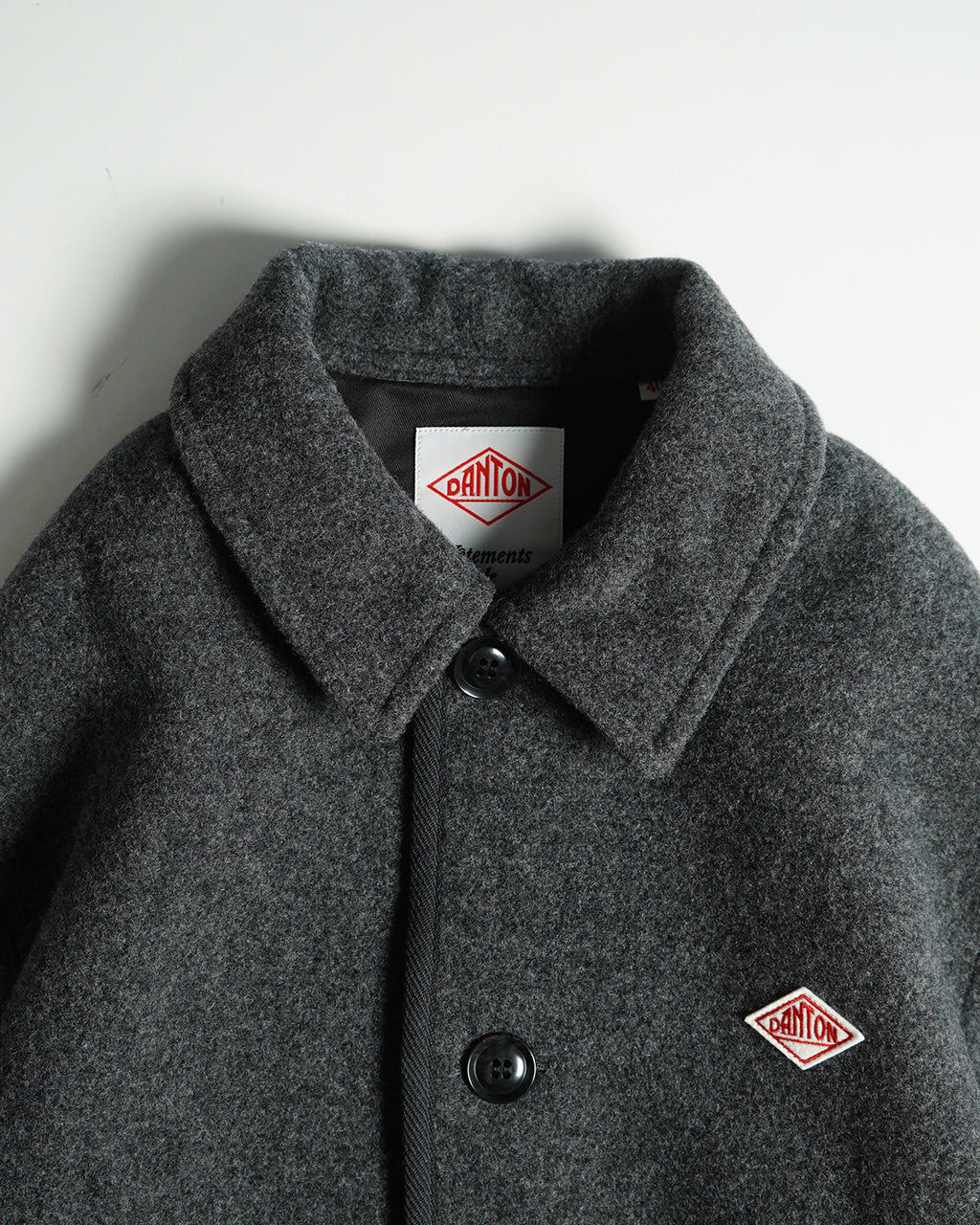 DANTON ダントン ワイド ワーク コート WOOL LIGHT PILE WORK COAT ミディアム丈 ウール パイル DT-A0540 WLP【送料無料】 [★]