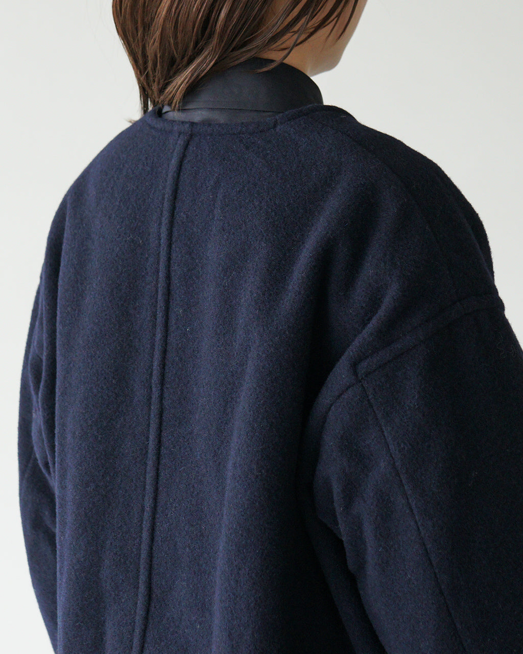 DANTON ダントン Vネックジャケット SINGLE WOOL PILE V NECK JACKET ウールパイル 軽量 DT-A0542 SWP【クーポン対象外】【送料無料】