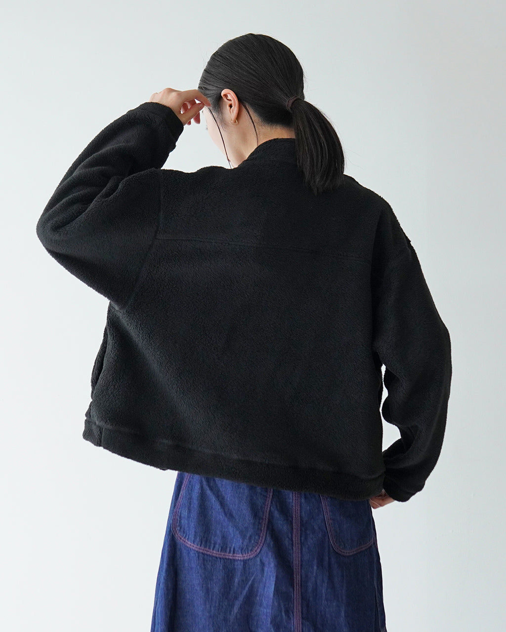 【SALE！30%OFF】DANTON ダントン スタンドカラー カーディガン STAND COLLAR CARDIGAN ボアジャケット ショート丈 DT-A0546WFA【送料無料】 [★]