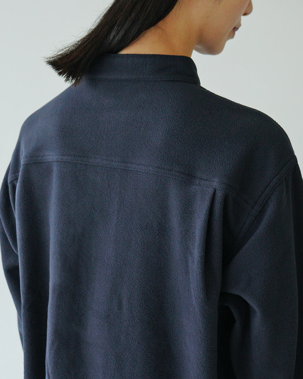 【SALE！30%OFF】DANTON ダントン フリースシャツ POLYESTER FLEECE BAND COLLAR SHIRT バンドカラー DT-A0548PYF【送料無料】 [★]