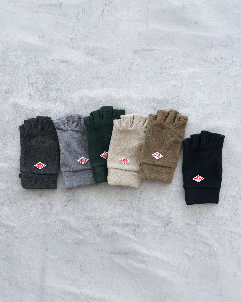 【一部SALE！20%OFF】DANTON ダントン フリース フィンガーレス グローブ 手袋 FLEECE GLOVES DT-H0305 【クーポン対象外】