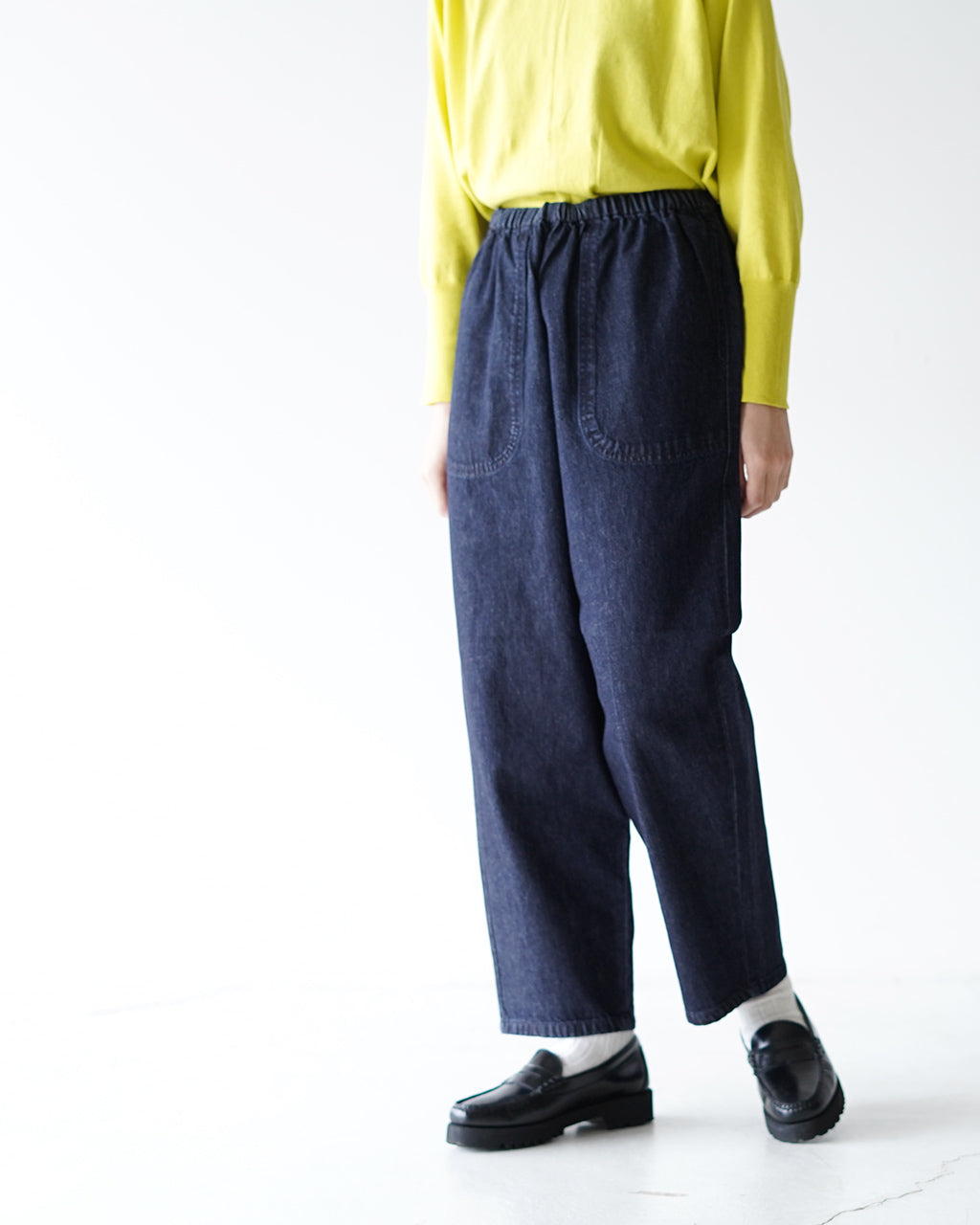 DANTON ダントン デニム イージー パンツ DENIM EASY PANTS レディース