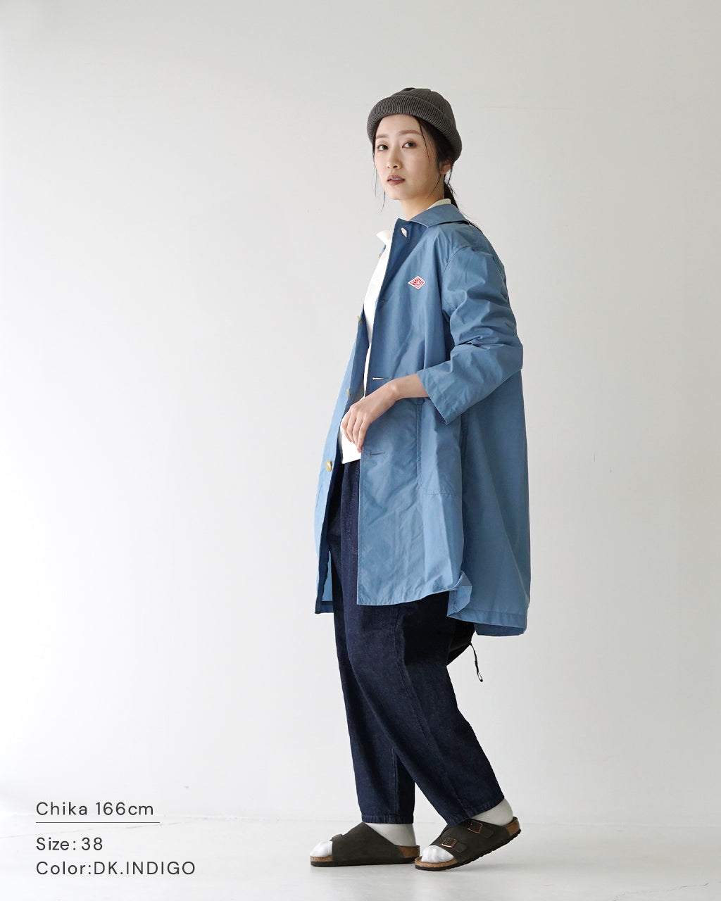 DANTON ダントン デニム イージー パンツ DENIM EASY PANTS レディース