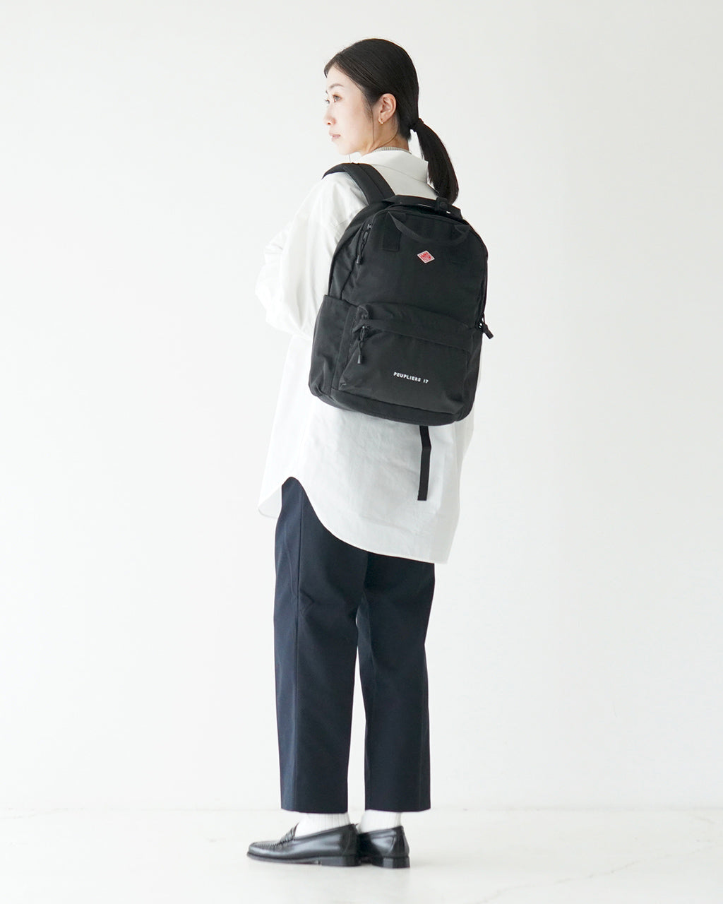 DANTON ダントン ポリエステル ツイル バックパック ピュプリエ 17 POLYESTER TWILL BACKPACK PEUPLIERS 17【送料無料】 [★]