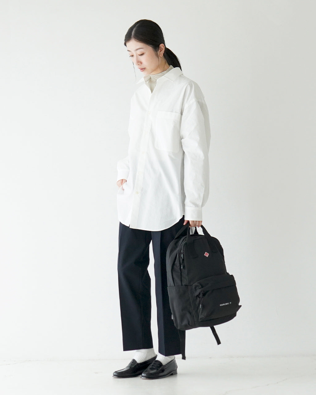 DANTON ダントン ポリエステル ツイル バックパック ピュプリエ 17 POLYESTER TWILL BACKPACK PEUPLIERS 17【送料無料】 [★]