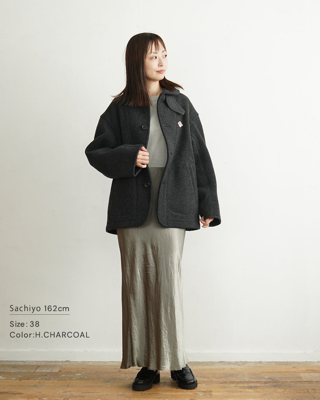 DANTON ダントン ウールモッサ ラウンドカラー ジャケット ROUND COLLAR JACKET ショールカラー ブルゾン DT-A0010WOP 【送料無料】【クーポン対象外】 [★]