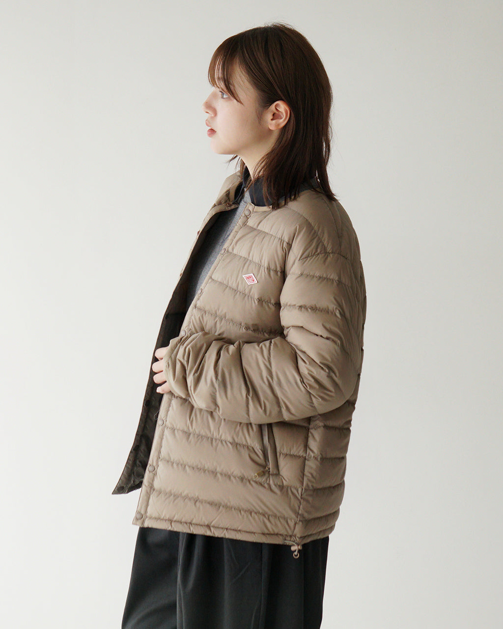 DANTON ダントン 軽量 インナー ダウン クルーネック ジャケット INNER DOWN CREWNECK JACKET DT-A0001 DT-A0025【送料無料】【クーポン対象外】 [★]