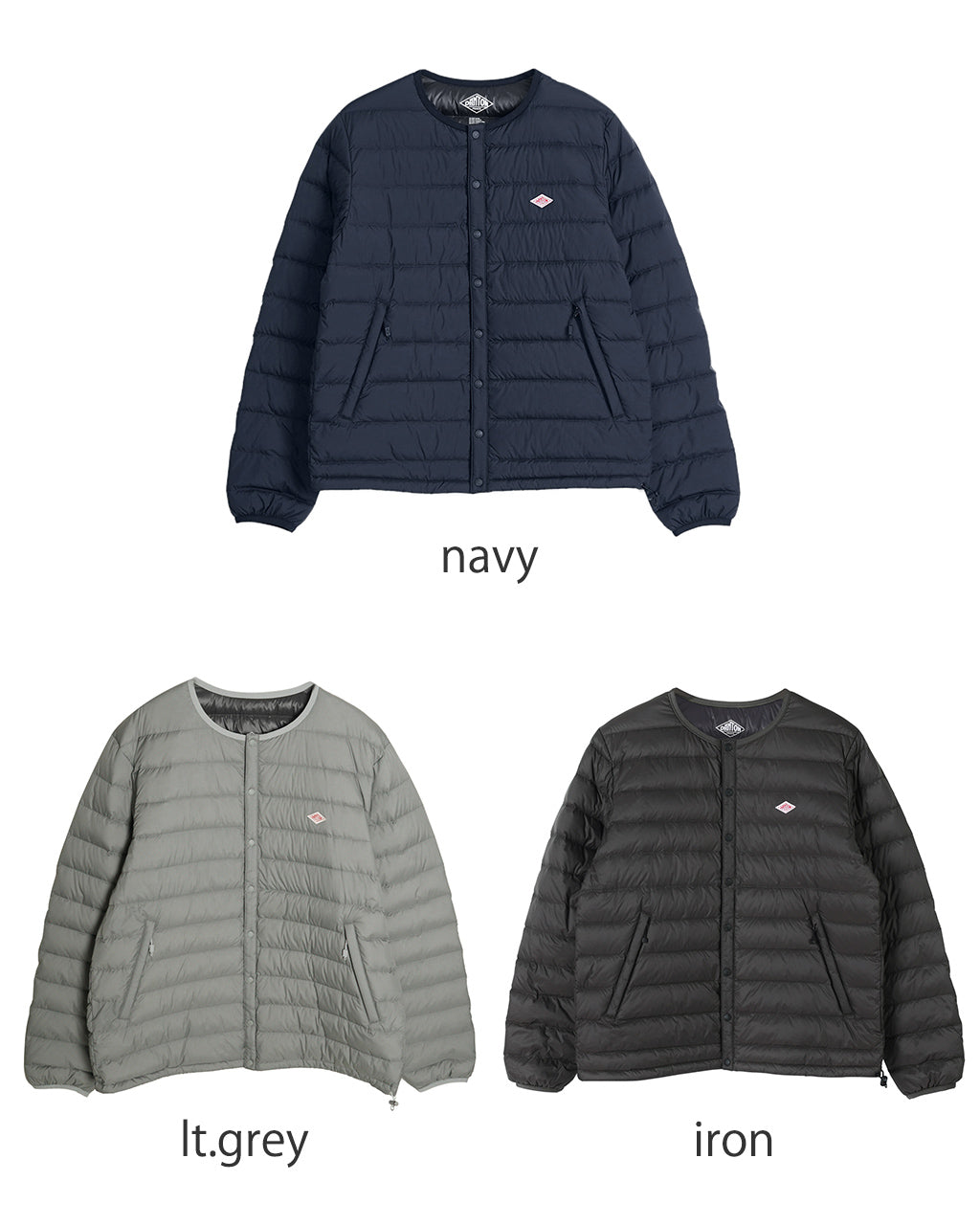 DANTON ダントン 軽量 インナー ダウン クルーネック ジャケット INNER DOWN CREWNECK JACKET DT-A0001 DT-A0025【送料無料】【クーポン対象外】 [★]