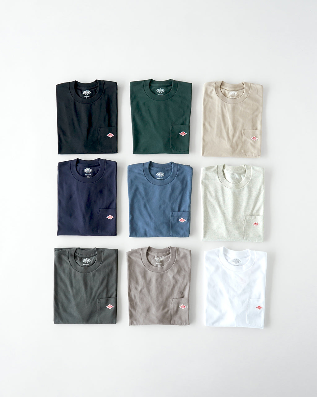 DANTON ダントン SHORT SLEEVE POCKET T-SHIRT PLAIN 半袖 Tシャツ DT-C0197 TCB