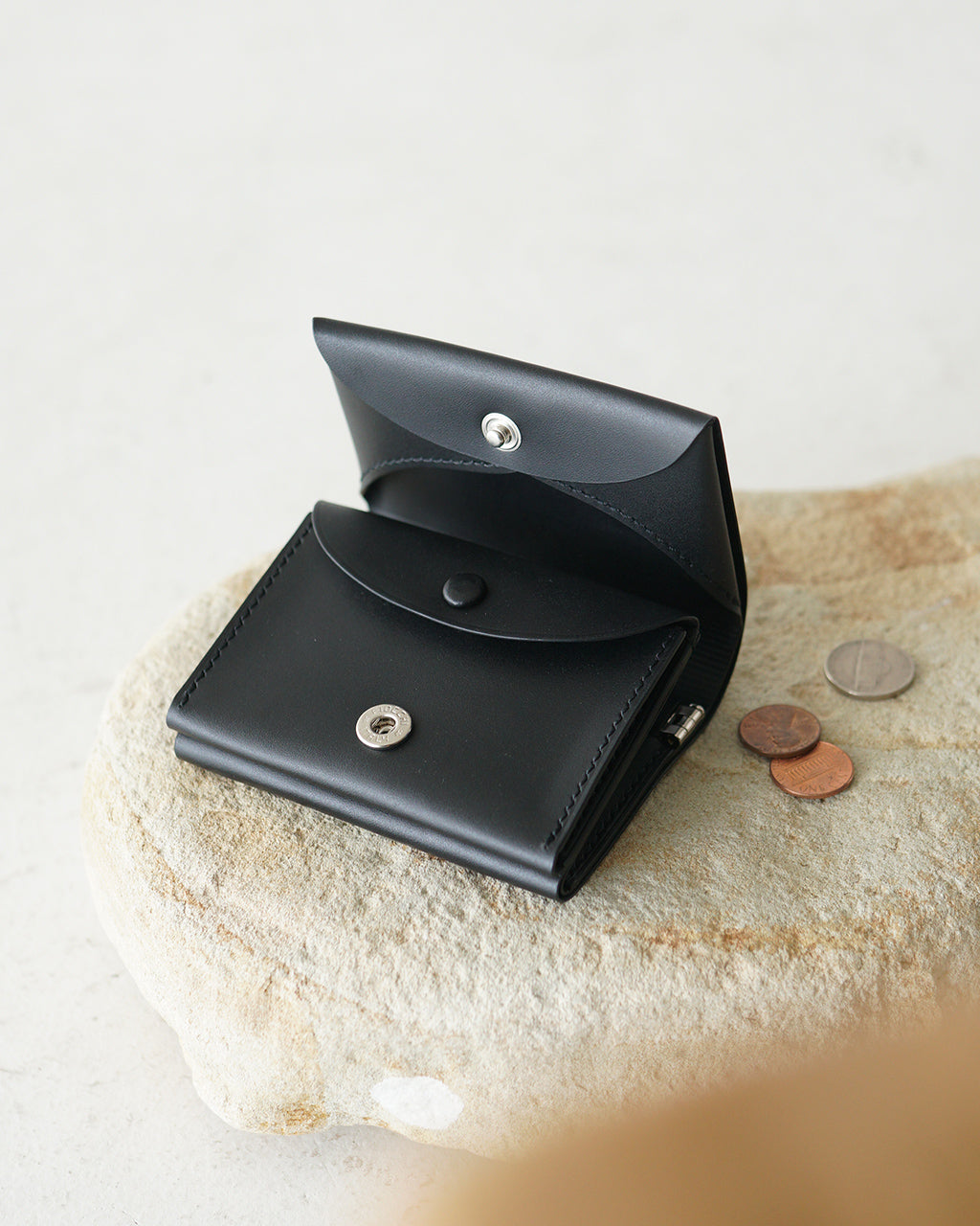 ｜outlet｜FLAP TRIFOLD WALLET THIN B01SCWL-57LS