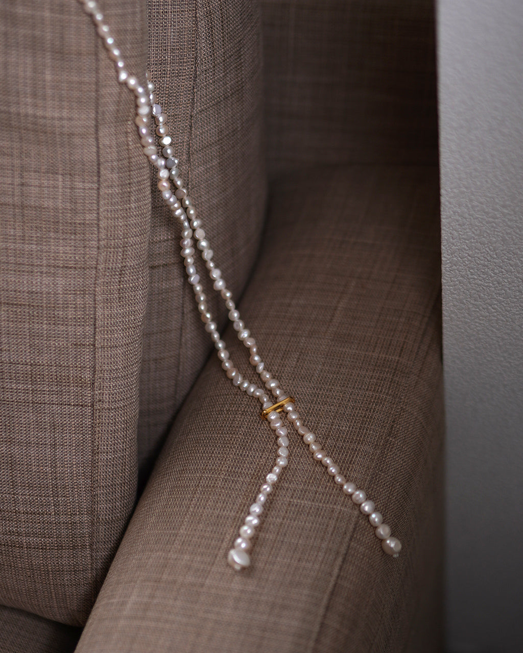 long pearl necklace EO-169 100cm