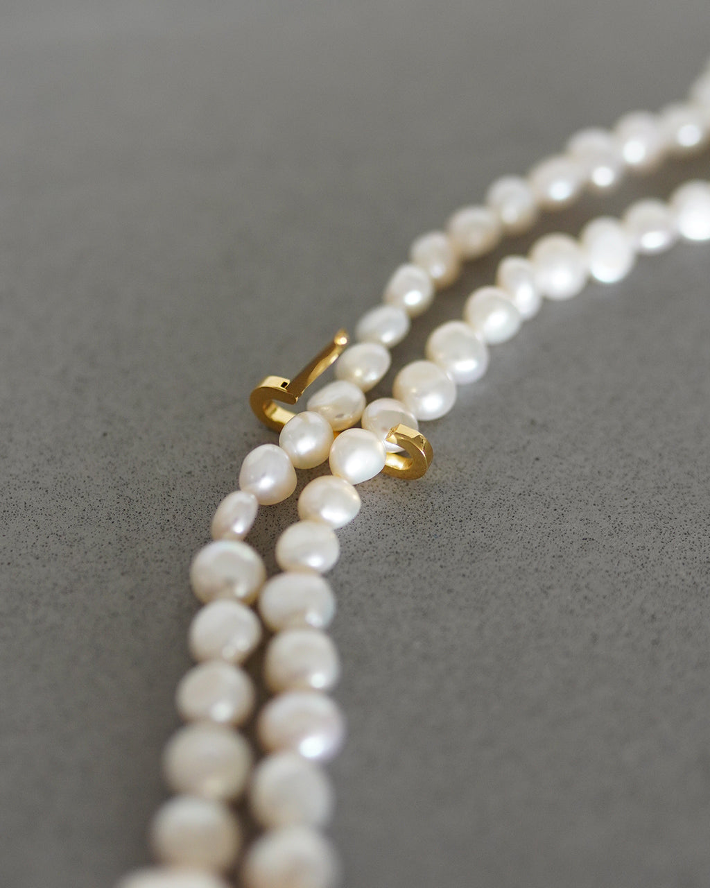long pearl necklace EO-169 100cm