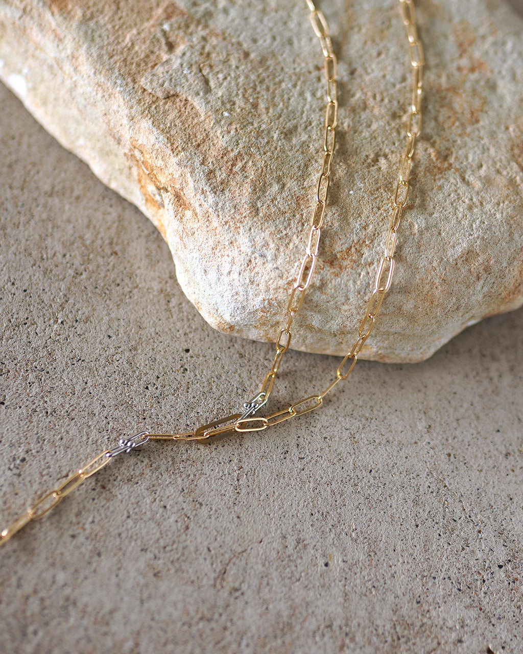 PC chain lariat necklace EO24AW-19