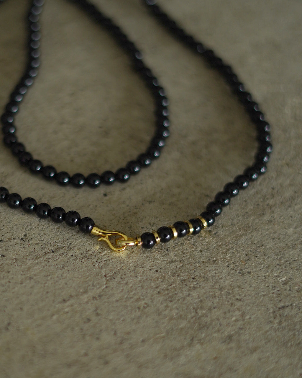 Onyx Long Necklace EO26AW-36