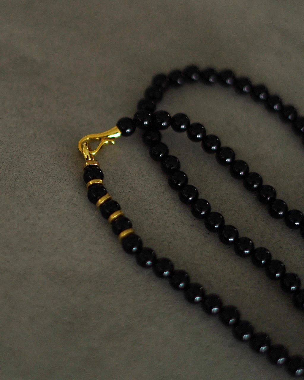 Onyx Long Necklace EO26AW-36