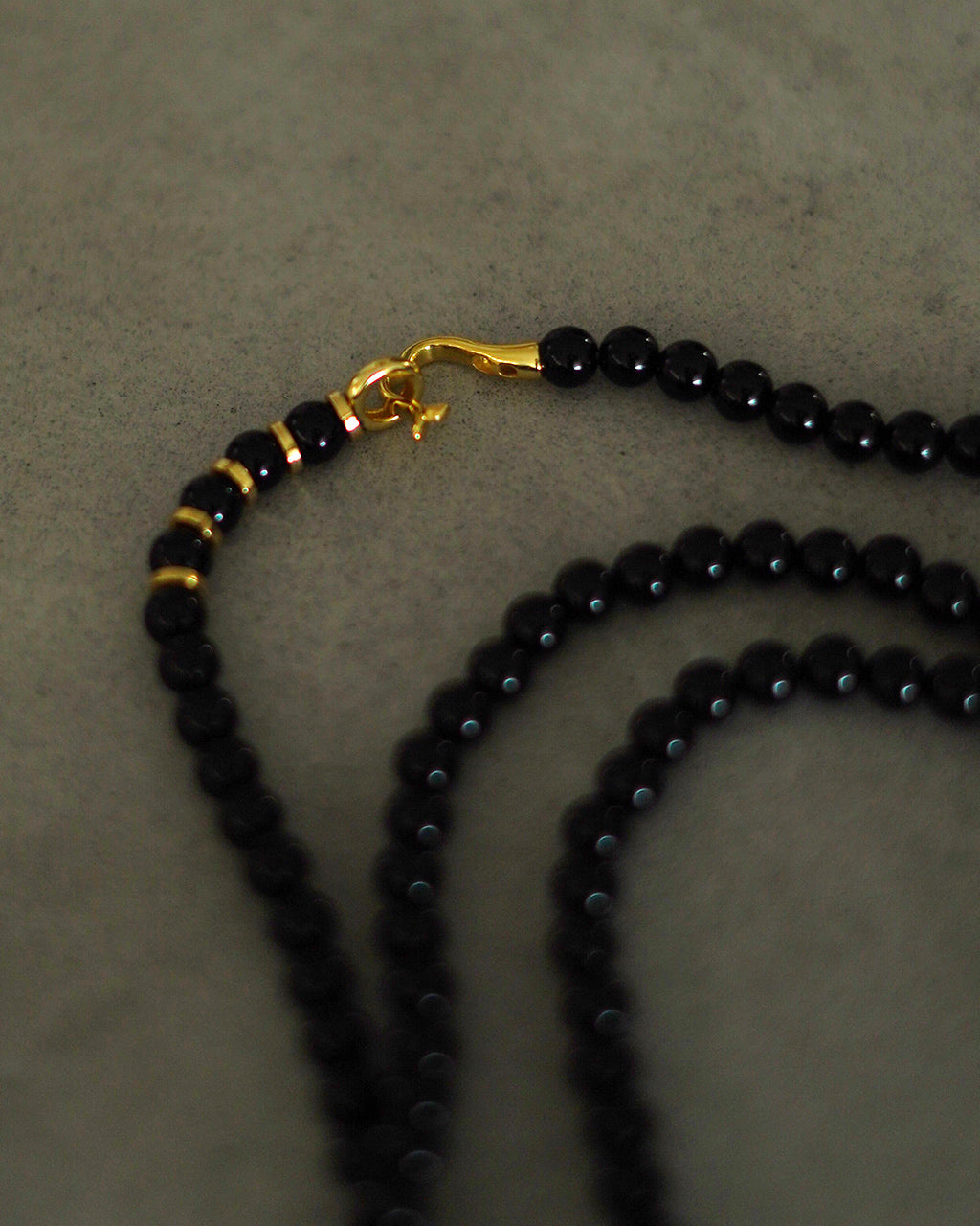 Onyx Long Necklace EO26AW-36