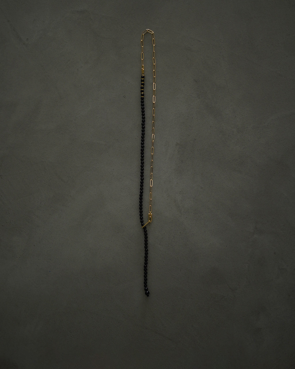 Onyx Mix Chain Necklace EO26AW-35