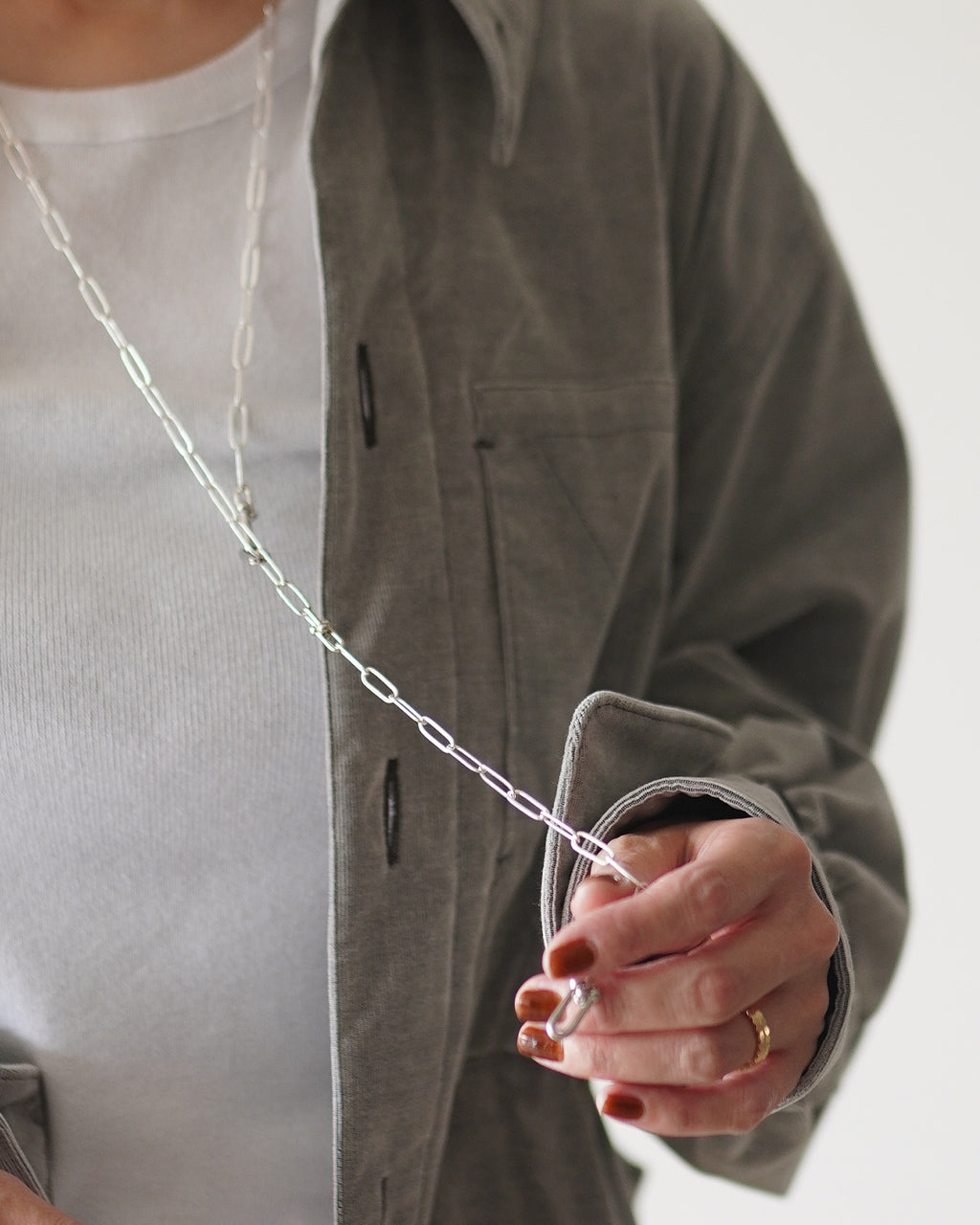 PC Mix Chain Necklace EO26AW-04