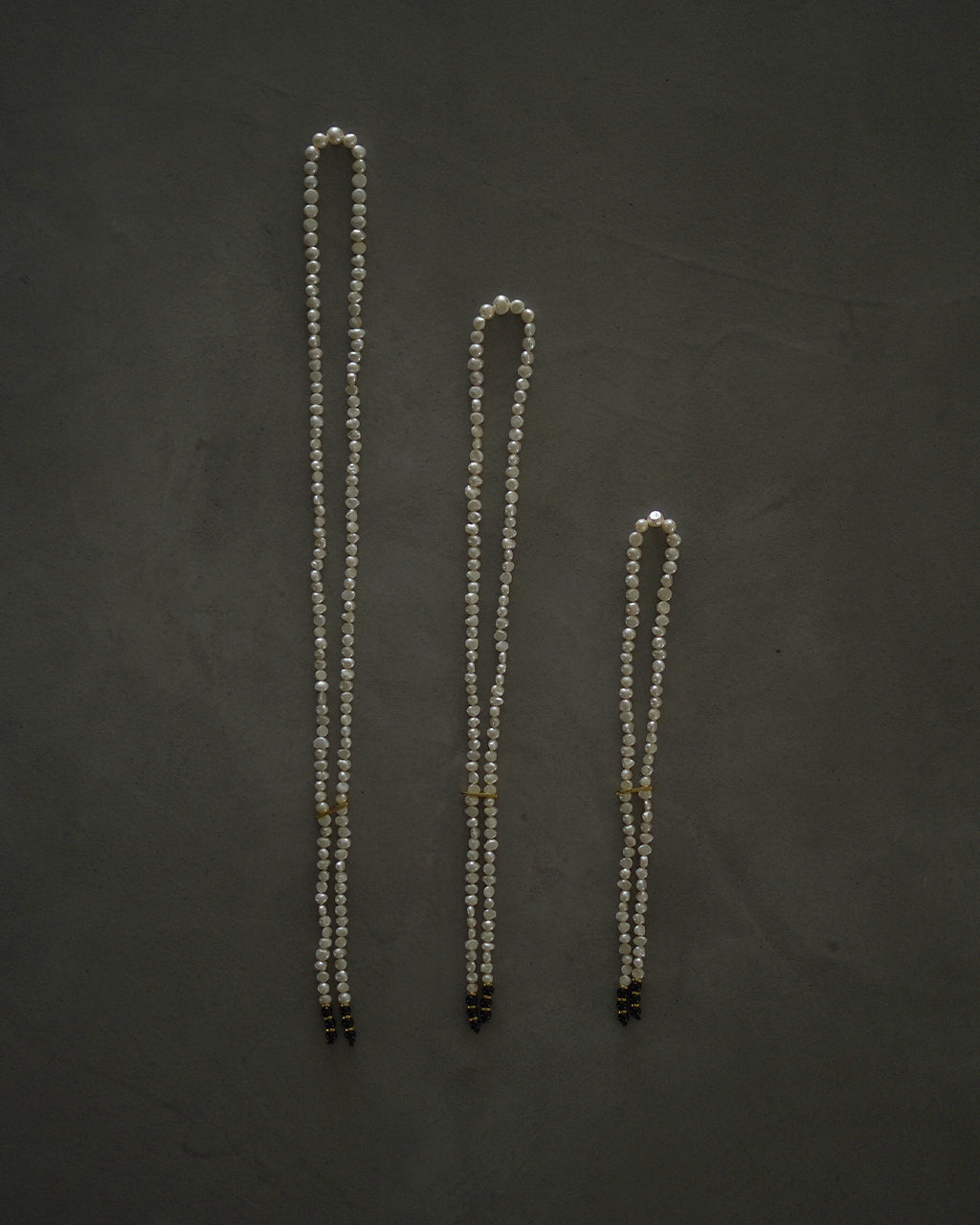 Pearl Onyx Necklace EO26AW-47