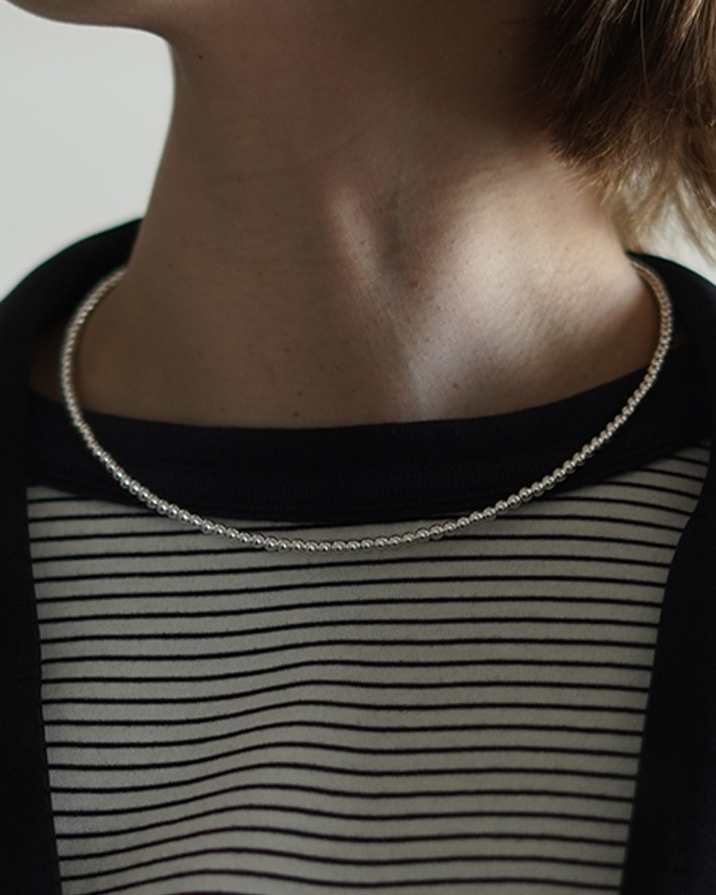 3mm Plain Design Necklace