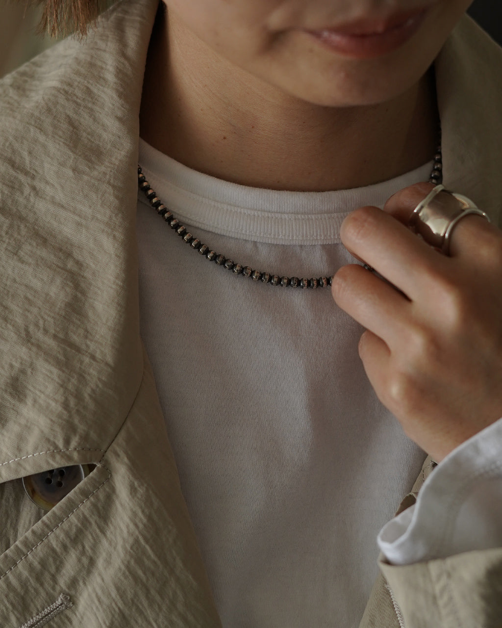 4mm Plain Design Necklace