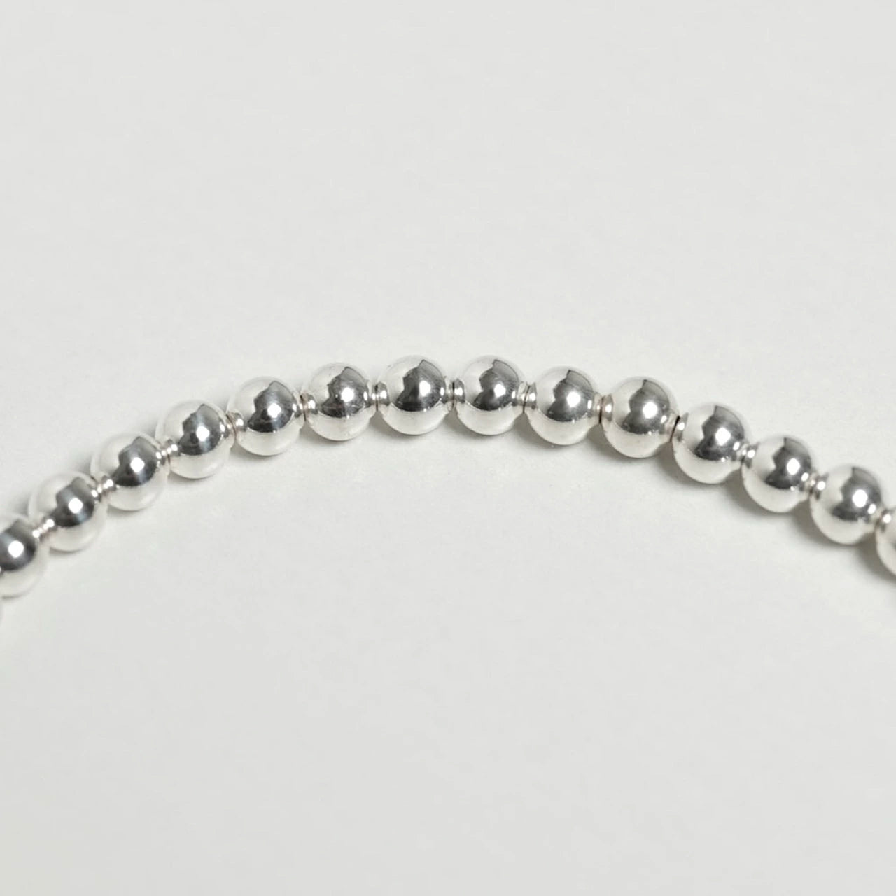 ERICKA NICOLAS BEGAY エリッカ ニコラス ビゲイ プレーン デザイン ブレスレット シャイニー PLAIN DESIGN BRACELET SHINY  (4mm/20cm) シルバー925 アクセサリー【クーポン対象外】