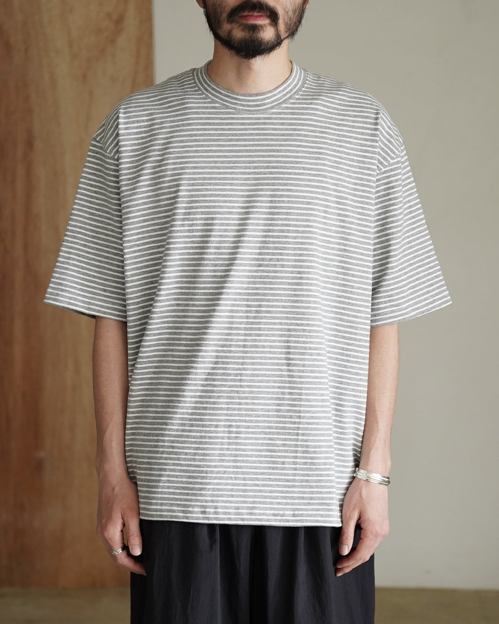 ES.1 エスアイ ボーダー 半袖Tシャツ メンズ Border SS T-shirts T005