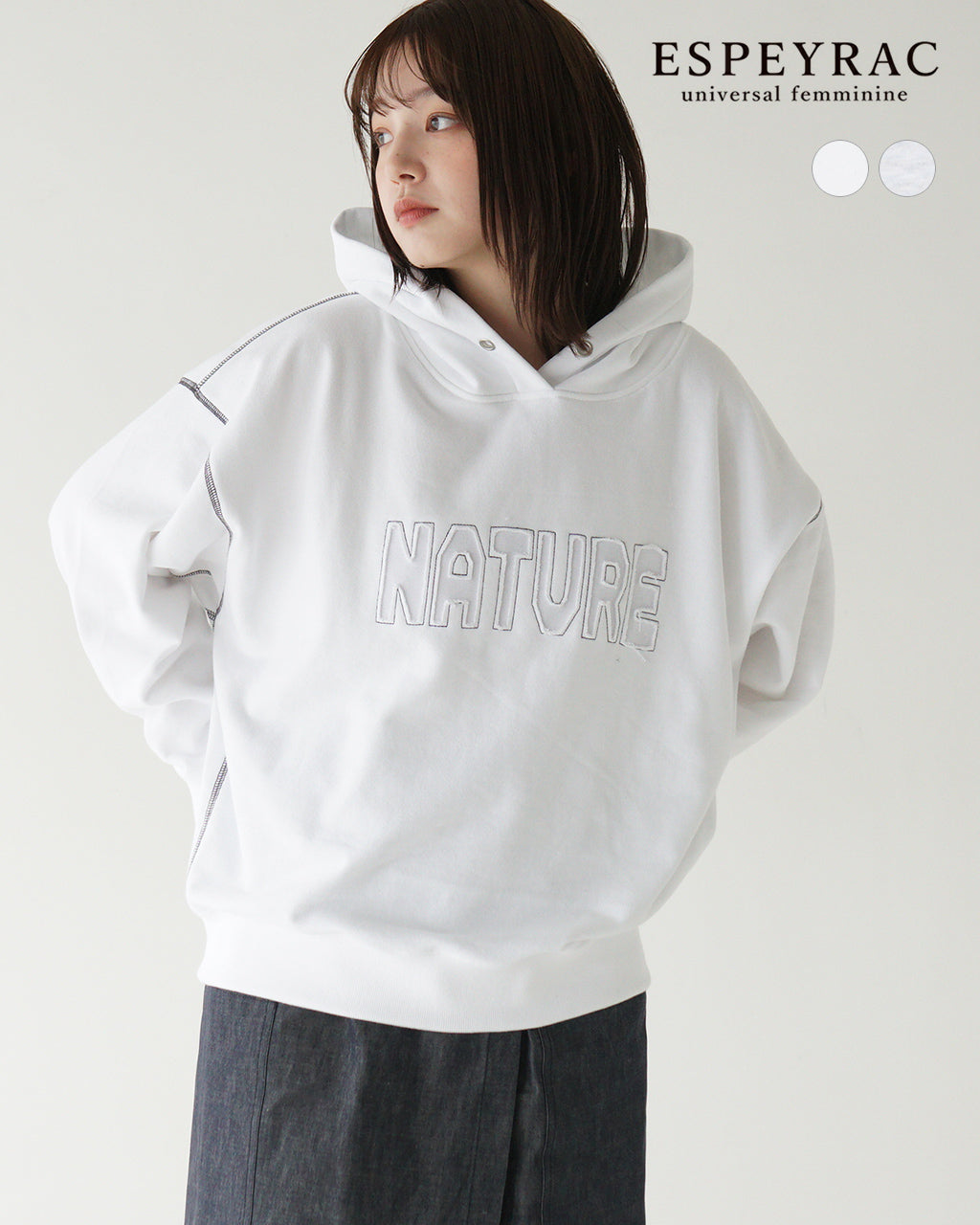 Espeyrac エスペラック 裏毛 ロゴ フーディー スウェット トレーナー LOGO HOODIE 7511002 【送料無料】