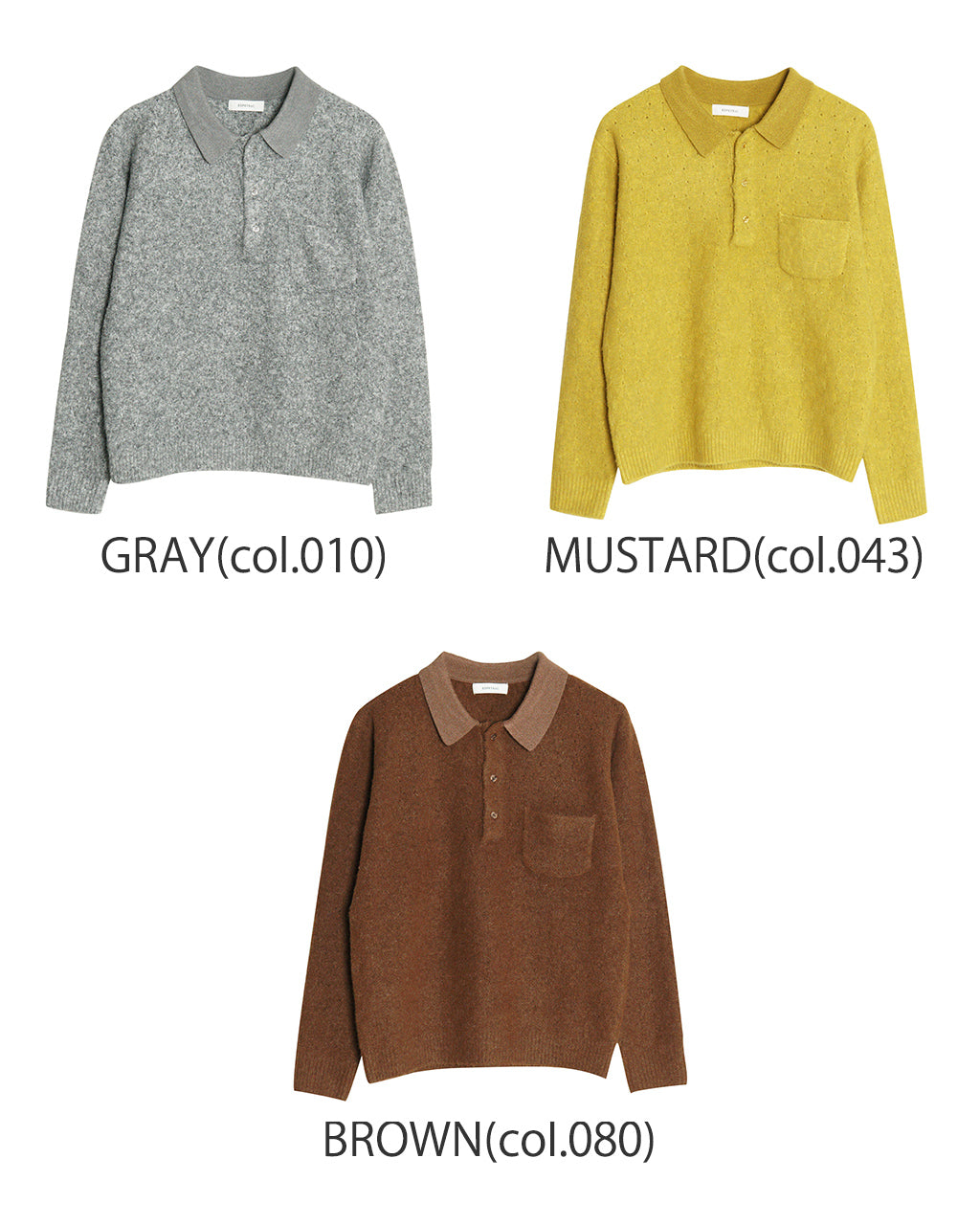 ESPEYRAC エスペラック ニット ポロ KNIT POLO セーター プルオーバー 7442004【送料無料】