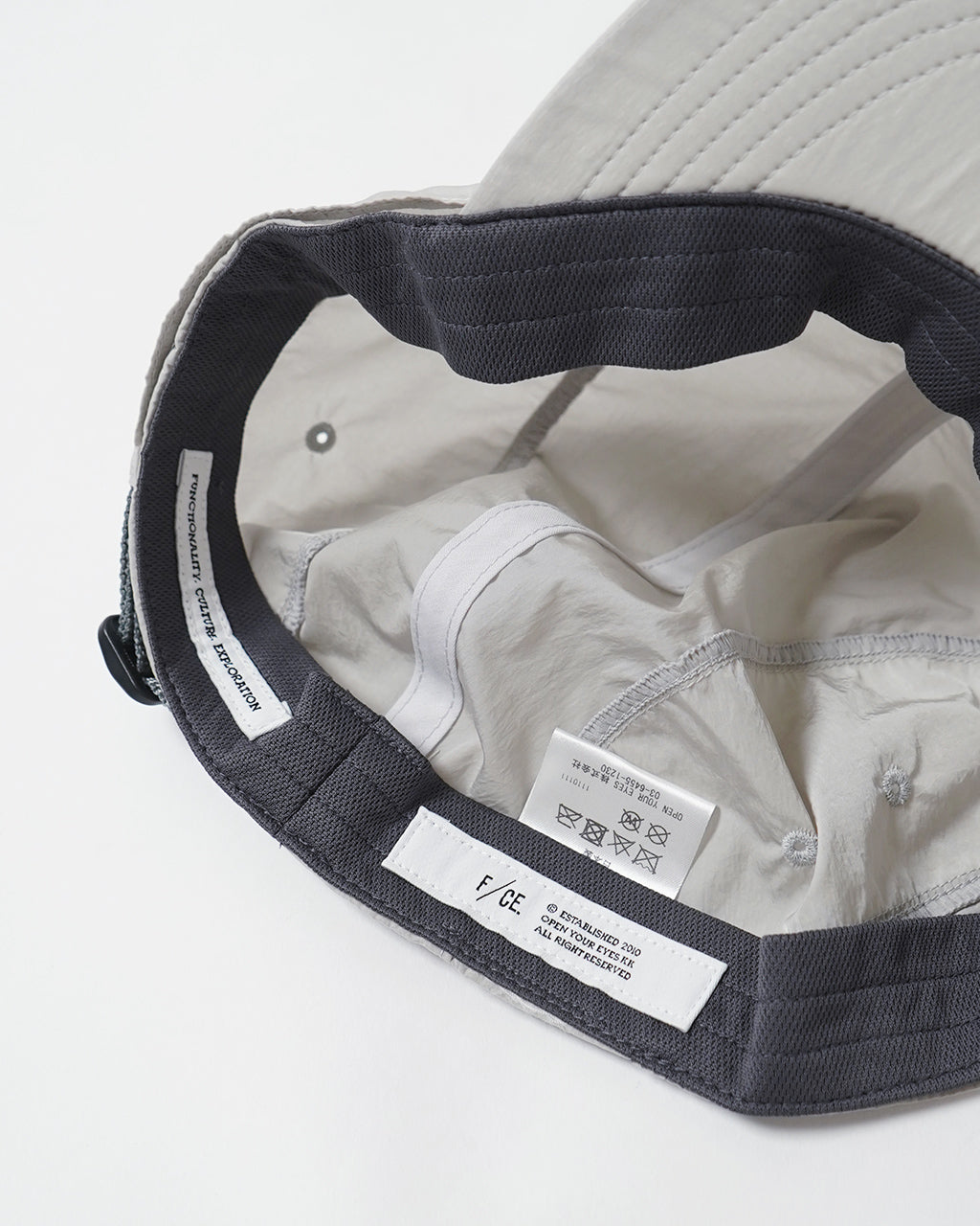 F/CE. エフシーイー ナイロン シェード キャップ NYLON SHADE CAP 帽子 軽量 撥水 サステナブル FAC38251U0003【送料無料】