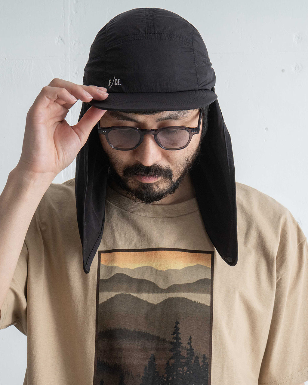 F/CE. エフシーイー ナイロン シェード キャップ NYLON SHADE CAP 帽子 軽量 撥水 サステナブル FAC38251U0003【送料無料】