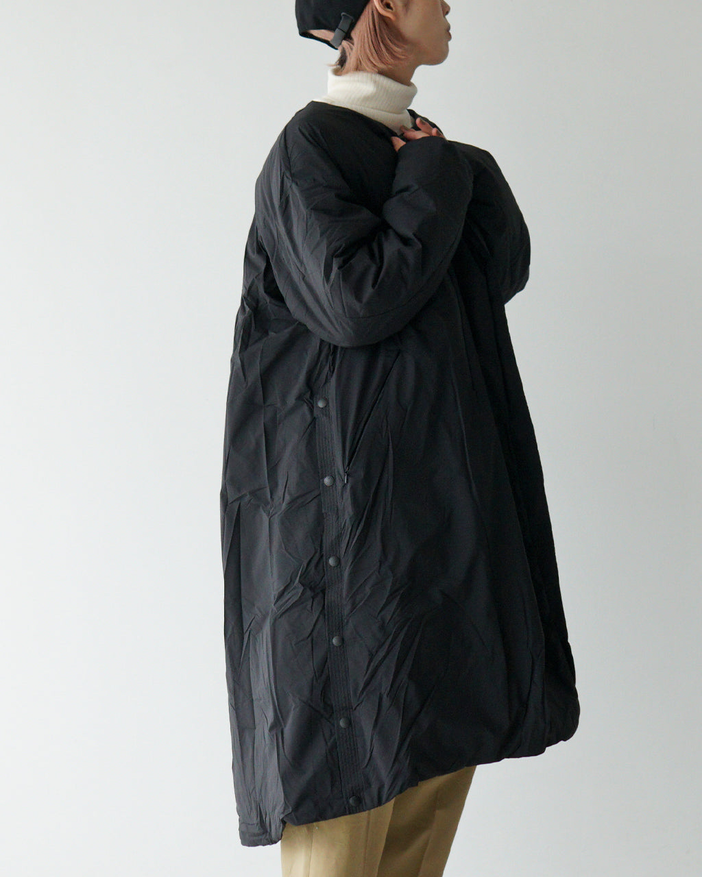 【SALE！30%OFF】F/CE.×NANGA エフシーイー × ナンガ エフライト ニュー カラーレス ロング コート FT NEW COLLARLESS LONG COAT FNA09242W0002【送料無料】