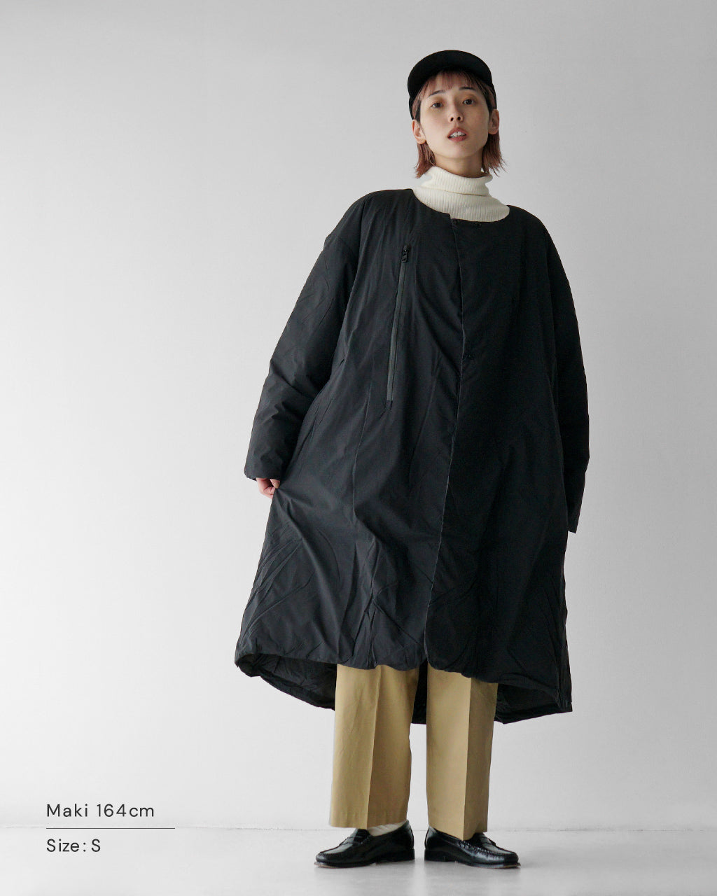 【SALE！30%OFF】F/CE.×NANGA エフシーイー × ナンガ エフライト ニュー カラーレス ロング コート FT NEW COLLARLESS LONG COAT FNA09242W0002【送料無料】