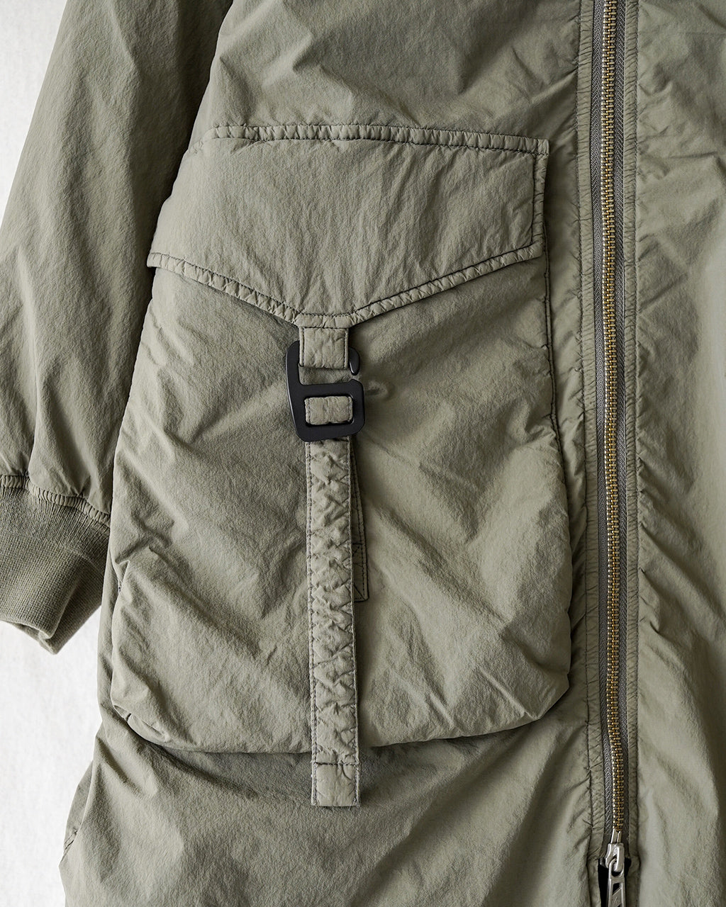 GARMENT DYE DOWN MA-1 LONG COAT FST09252U0001