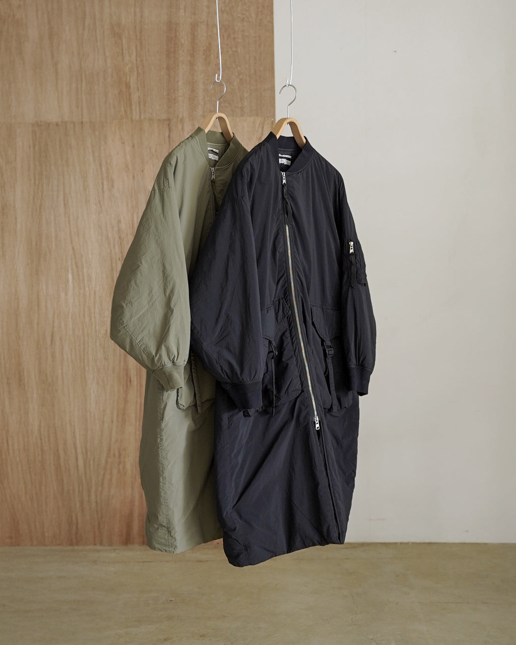 GARMENT DYE DOWN MA-1 LONG COAT FST09252U0001