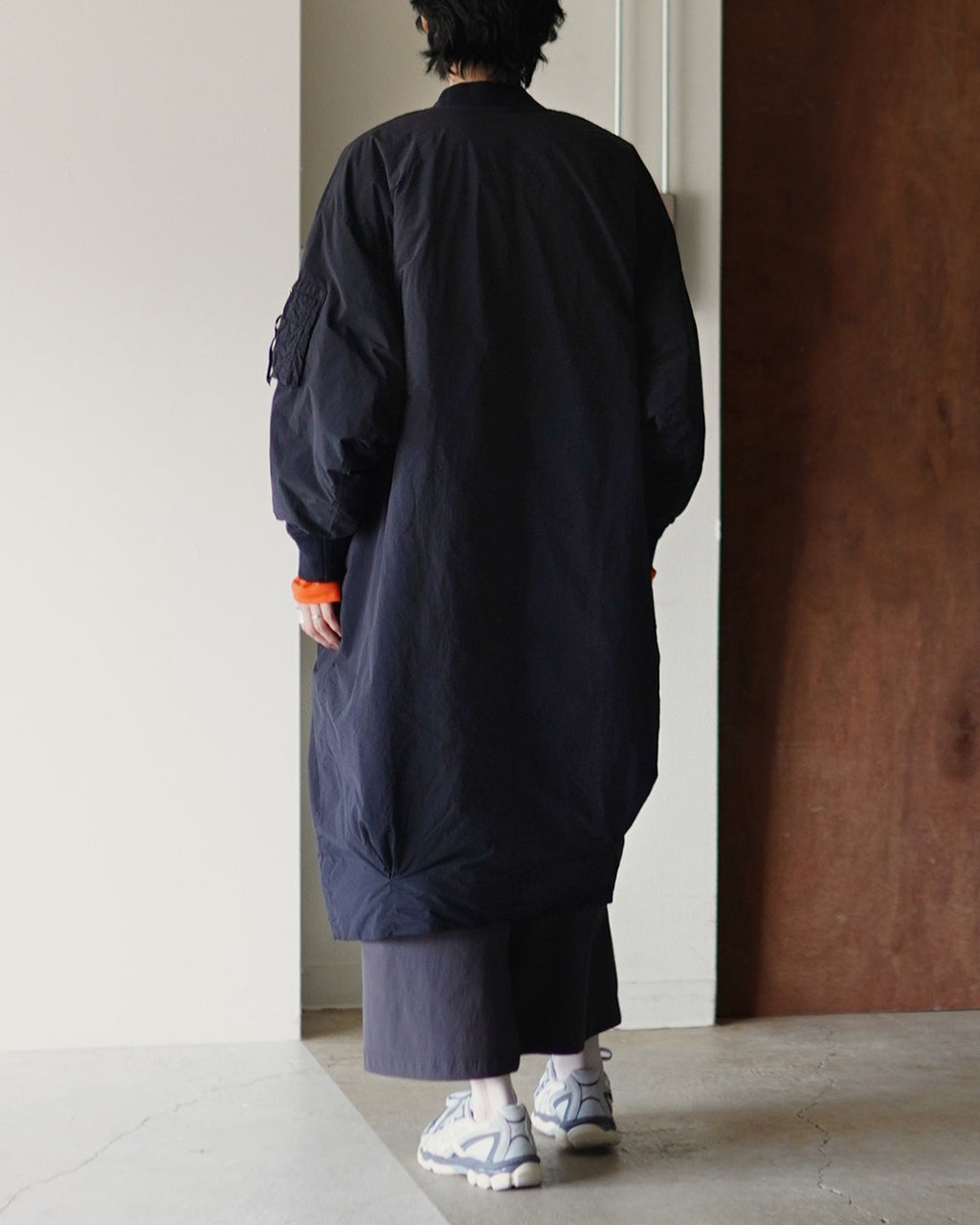 GARMENT DYE DOWN MA-1 LONG COAT FST09252U0001